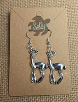 Silver Deer - Earrings