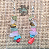 Mutli Stone - Earrings