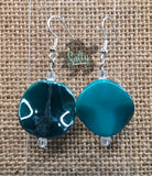 Metallic Turquoise - Earrings