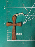 Wooden Crosses - Earrings