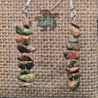 Unakite - Earrings