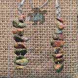 Unakite - Earrings