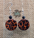 Leopard Print - Earrings