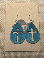 Cross Cutout- Earrings