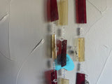 Lotus Red and Yellow Glass - Wind Chime (Copy)