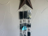 Black Marble Star - Wind Chime