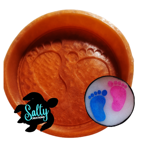 Baby Feet Vent Clips - Silicone Mold