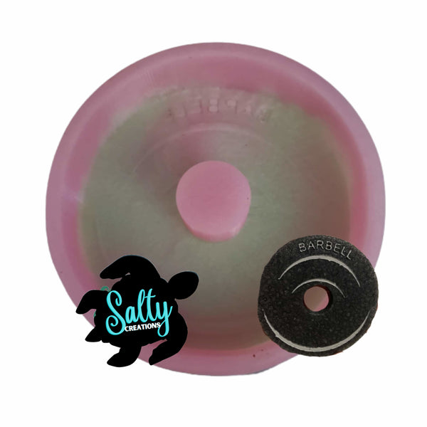 Barbell Weight Vent Clips - Silicone Mold