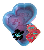 Candy Hearts - Silicone Mold