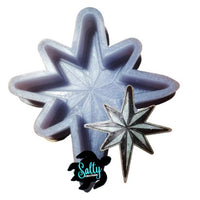 Christmas Star Vent Clips - Silicone Mold