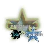 Cowboy Star Vent Clips - Silicone Mold