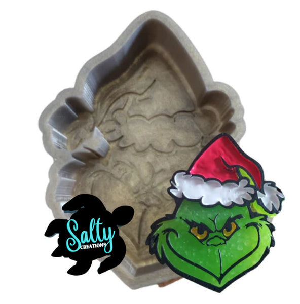 Christmas Villain Vent Clips - Silicone Mold