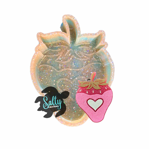 Heart Dipped Strawberry - Silicone Mold