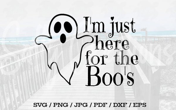 I'm Just Here for the Boo's - Digital Download