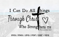 I Can Do All Things Through Christ - Digital Download