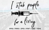 I Stab People For A Living - Digital Download