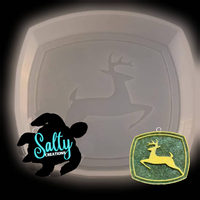 Leaping Deer Vent Clips - Silicone Mold