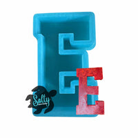 Letter E - Silicone Mold