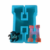 Letter H - Silicone Mold