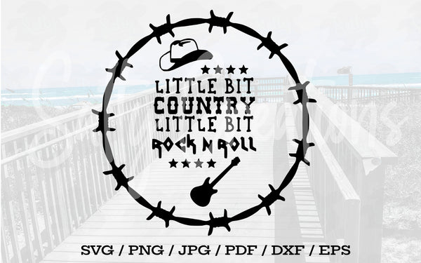 Little Bit Country Little Bit Rock N Roll - Digital Download