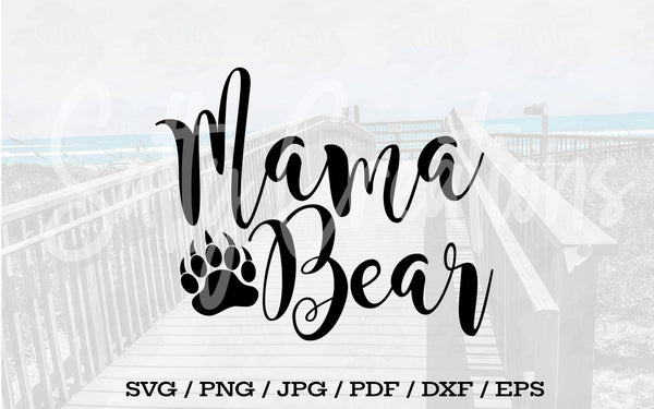 Mama Bear Paw - Digital Download