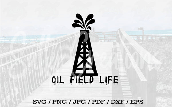 Oil Field Life - Digital Download