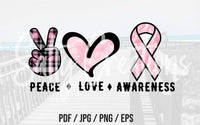 Peace Love Awareness - Digital Download