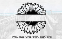 Sunflower Monogram - Digital Download