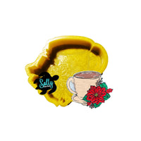 Poinsettia Coffee Mug - Silicone Mold