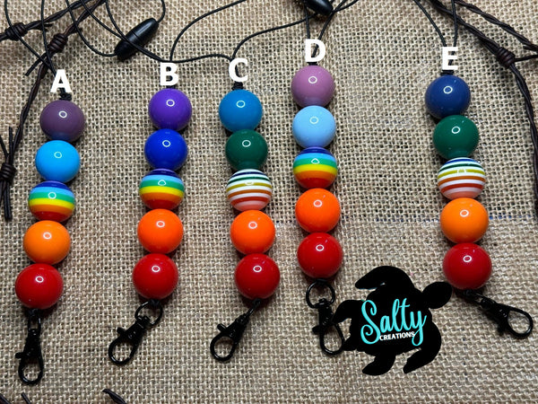 Rainbow Bead - Freshie Hanger