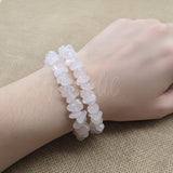 Rose Quartz Stretch Bracelet - The Stone of Universal Love & Self-Care