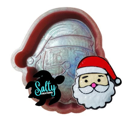 Santa Vent Clips - Silicone Mold