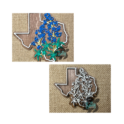 Texas Bluebonnets - Magnet