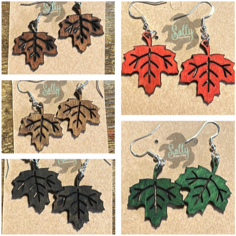 Maple Leaf - Earrings