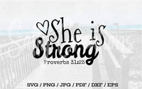 She Is Strong - Digital Download