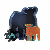 Show Cow Vent Clips - Silicone Mold