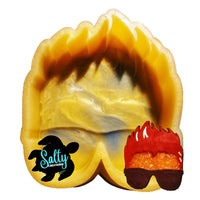 Spiked Hair Boy Vent Clips - Silicone Mold