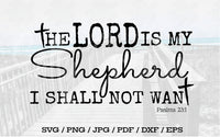 Lord is My Shepherd I Shall Not Want - Digital Download