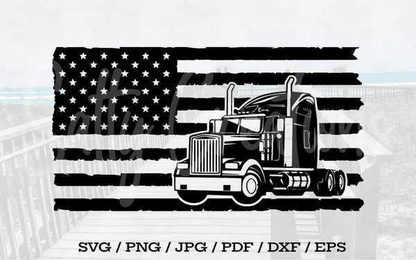 Truck Flag - Digital Download