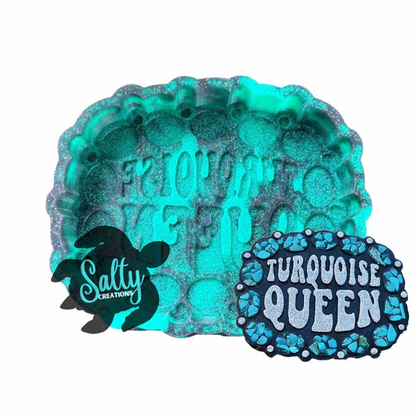 Turquoise Queen - Silicone Mold