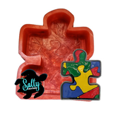 Autism Puzzle Piece Vent Clips - Silicone Mold