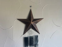 Black Marble Star - Wind Chime