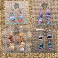 Mutli Stone - Earrings