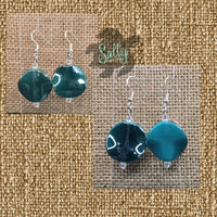 Metallic Turquoise - Earrings