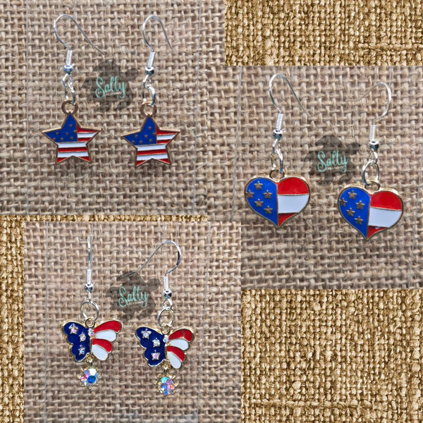 Patriotic - Earrings