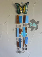 Blue and Brown Butterfly - Wind Chime