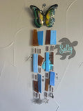 Blue and Brown Butterfly - Wind Chime