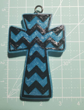 Chevron Cross - Silicone Mold