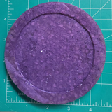 4.5 inch Circle for 3.5 inch Cardstock - Silicone Mold