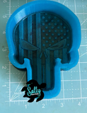 American Skull - Silicone Mold